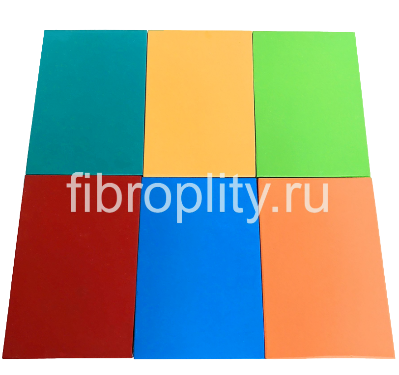 Фиброцементные плиты окрашенные для облицовки фасада - купить у производителя