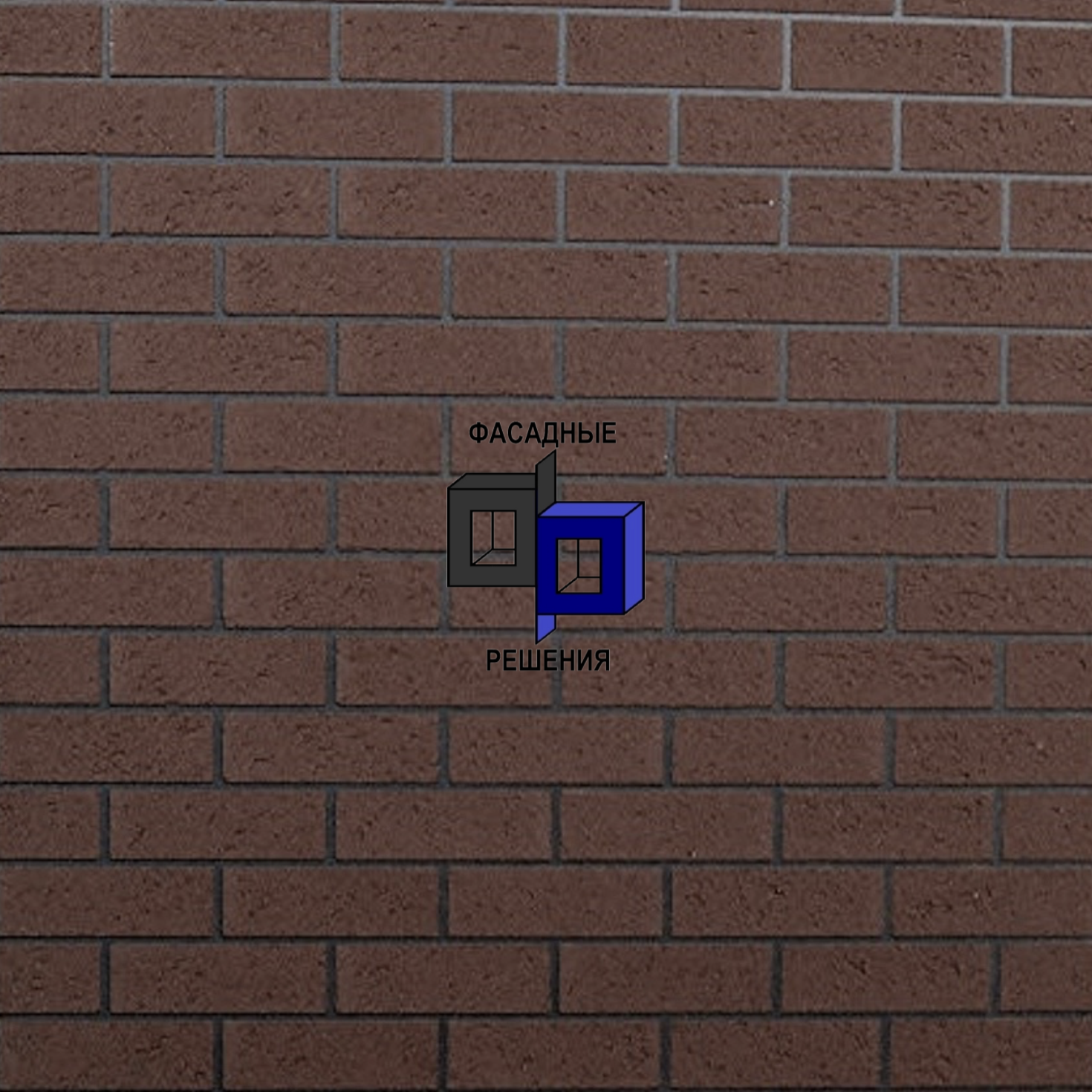 Фасадные панели под кирпич фиброцементные на фасаде здания вид 7